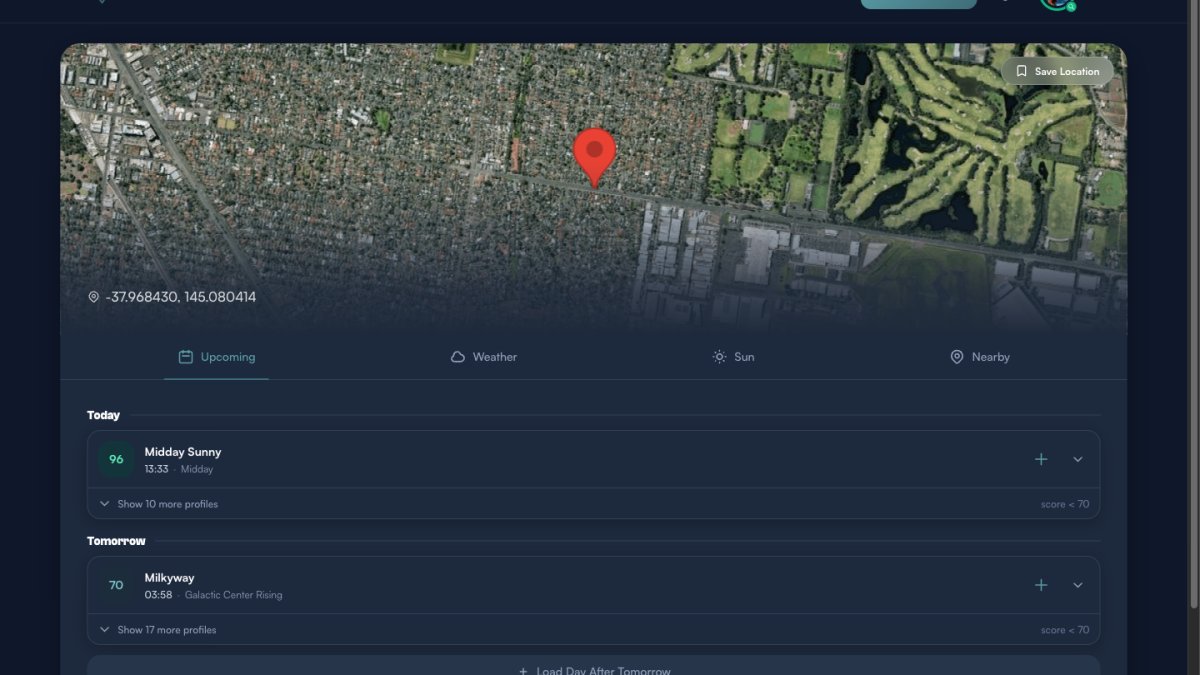 Around Me — Score Any Location in Real Time